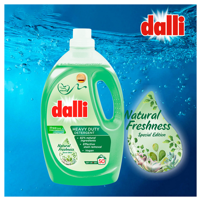 Dalli Гель для стирки Heavy Duty Detergent (2,75л)