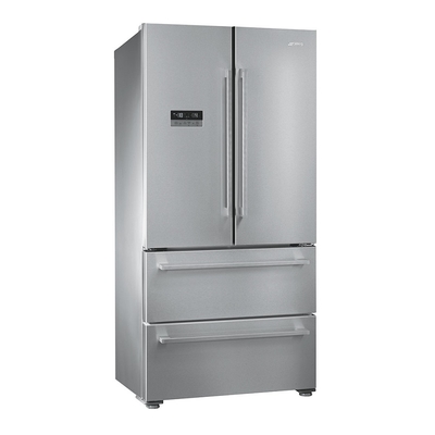 SMEG FQ55FXDF Отдельностоящий 4-х дверный холодильник Side-by-side