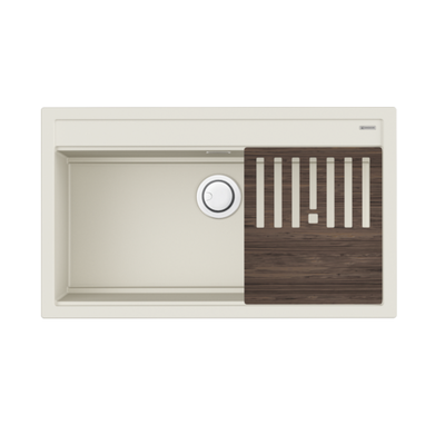 OMOIKIRI Kitagawa 86-LB-WH Artceramic/белый Мойка