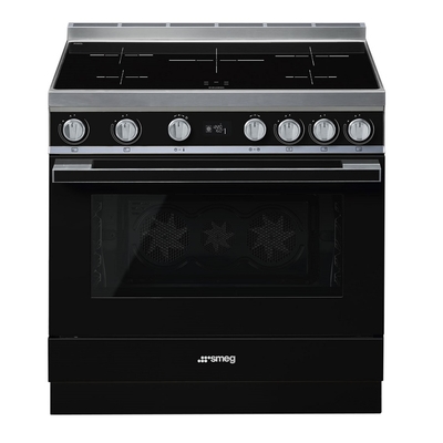SMEG CPF9IPBL Отдельностоящий варочный центр