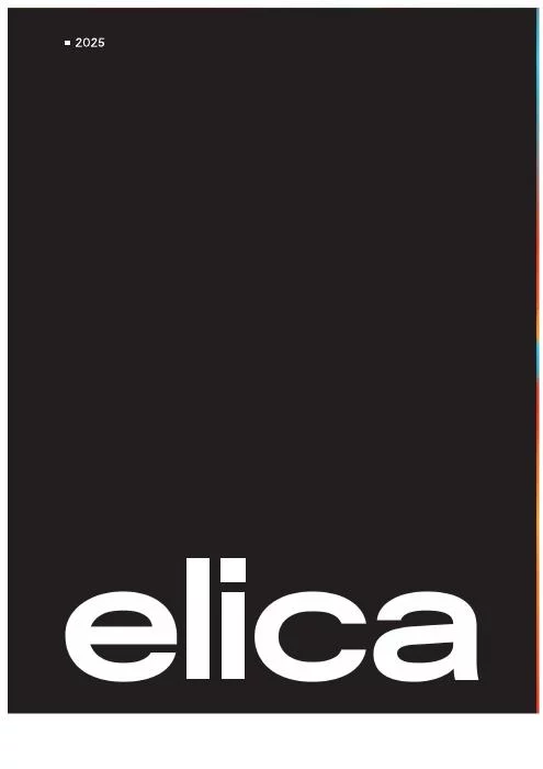 Обложка: Elica — каталог 2025